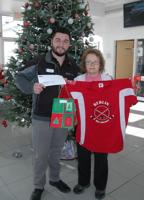 Berlin City Auto Group donates to Berlin Rec. hockey program