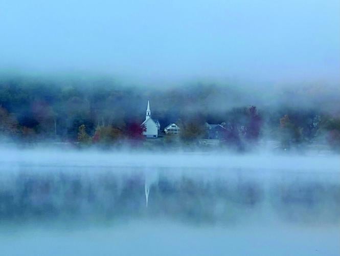 Scenics - Third place - Little White Church in fog