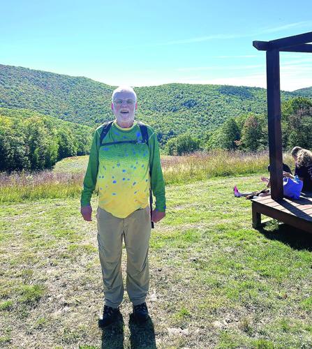 Hiking - Ed Parsons on Cranmore