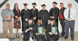 Seven students graduate from Granite State High School