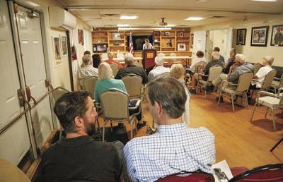 08-29-24 Gibson Center Repubs chatting in back