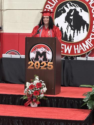 Class president Ashlynn Henderson
