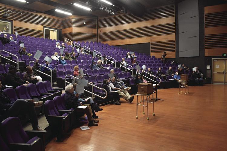 Vote to preserve funding bathroom 3922