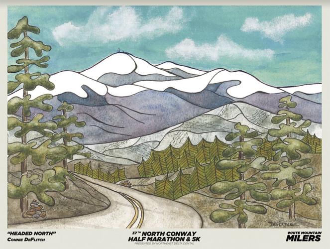 White Mountain Milers Half Marathon - poster winner