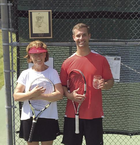 Joe Wikler Memorial Mixed Open Doubles champs