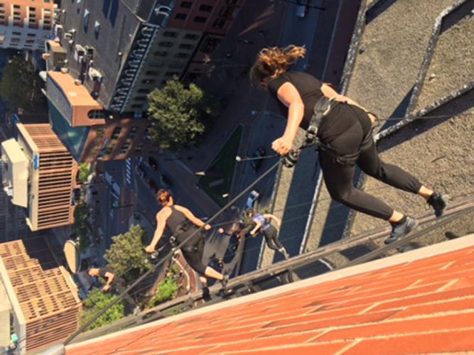 How I kept the Bandaloop dancers safe