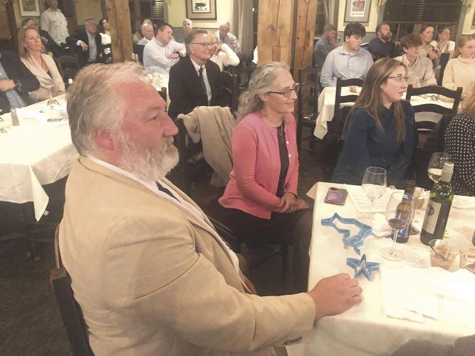 kevin richard gets North Conway Rotary Club's award