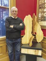 Sculpture exhibit by Thom Perkins at Conway Public Library