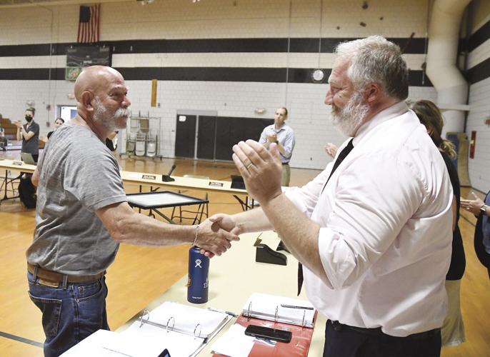 Conway School Board - retirees - Peter Malkin best