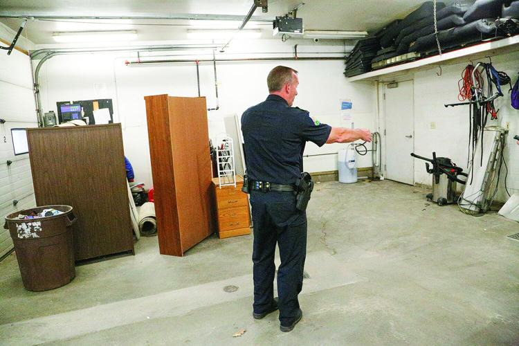 06-02-23 CPD Tour garage with mattei