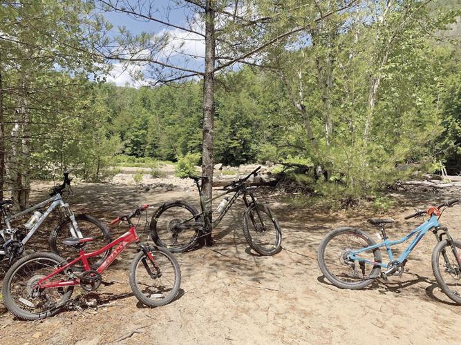 Wheel Family Fun - Four Minnich family bikes