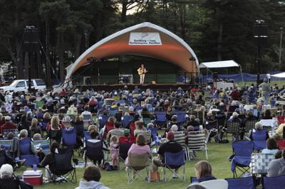7-17 Livingston Taylor on stage at Arts Jubilee.jpg
