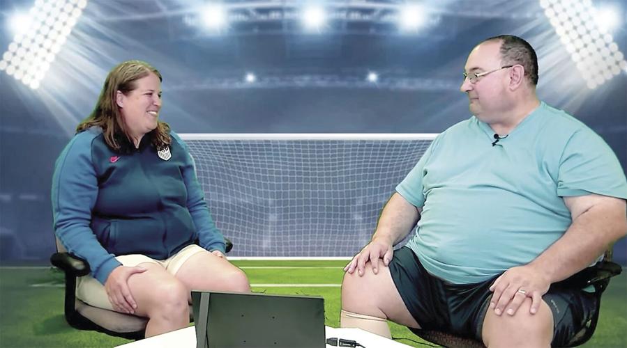 Kelly Gagnon - In the Press Box