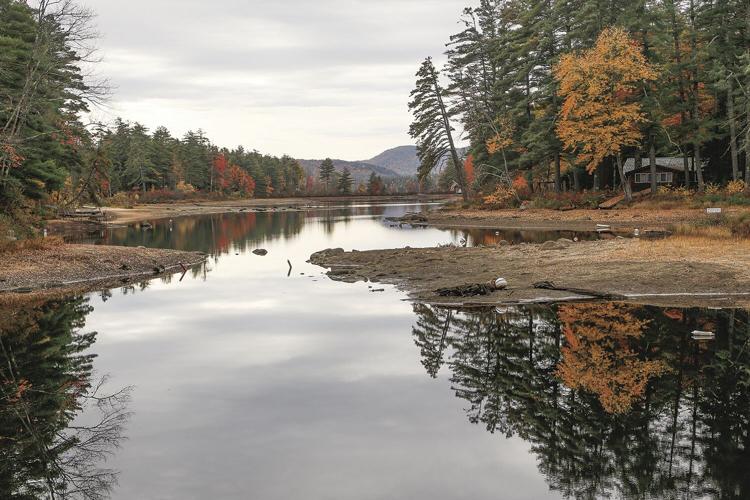 10-28-23 Boat Launch lake reflection medium