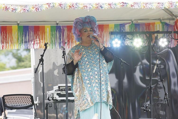 06-25-22 Pride Fest reverend yolanda performing