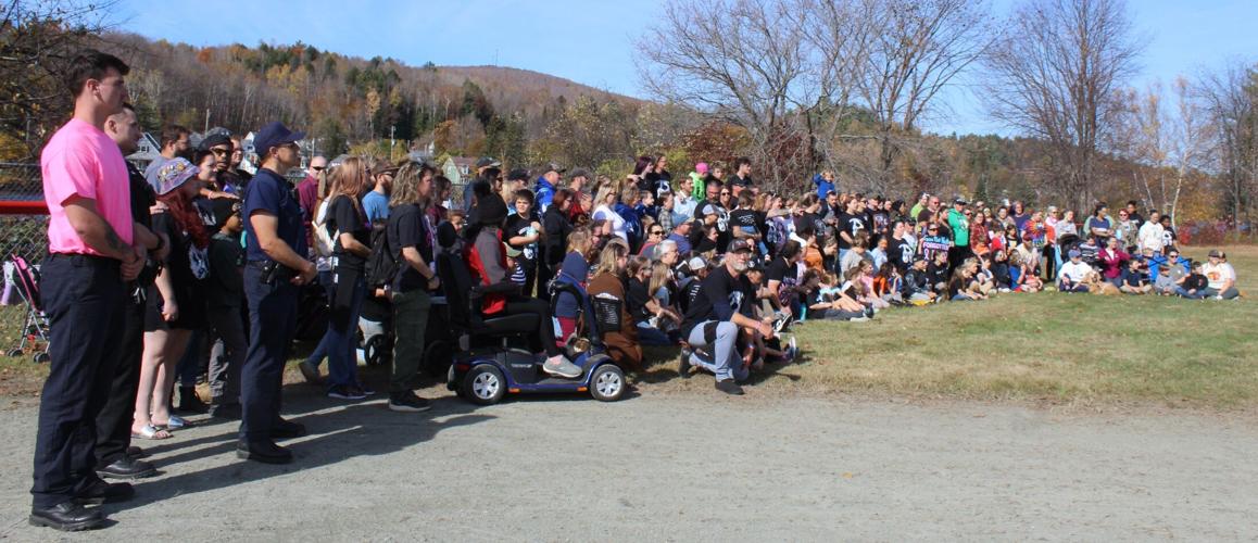 Attendees at the Oct. 19 Coos County Recovery Walk