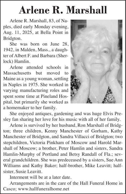 Arlene R. Marshall