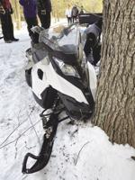 Fish and Game responds to snowmobile in lake, frozen hikers