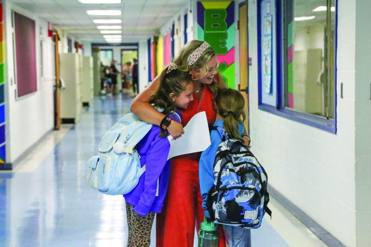 09-03-26 First Day School CIS hug insde