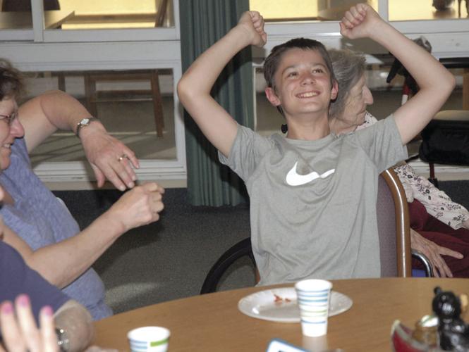 Teen Center visits Fryeburg Health & Residential Care Center