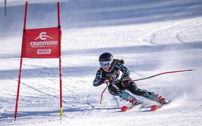 KHS girls alpine state meet - Ashley Garside GS champion