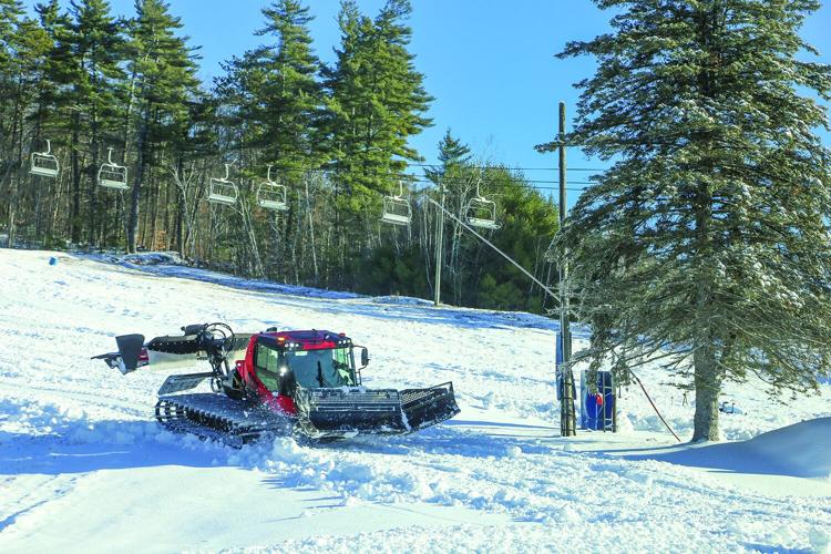 12-01-25 Snow cranmore groomer tighter