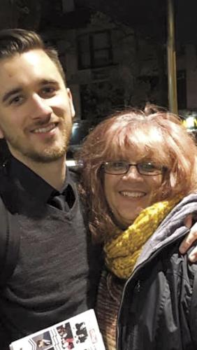 Dylan Henry and his mom, the late Liz Hanson