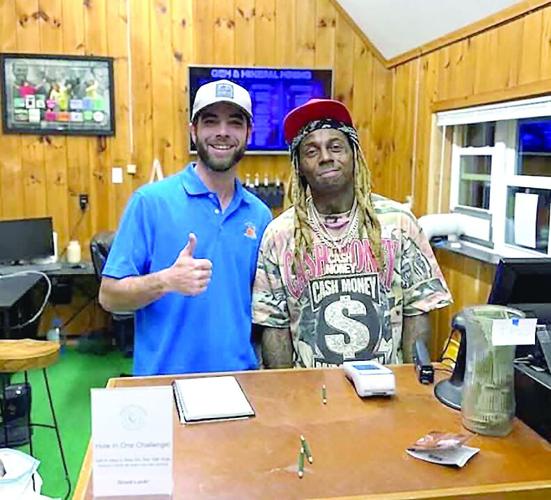 Golf Column - Lil Wayne - mini golf with Noah Rivers
