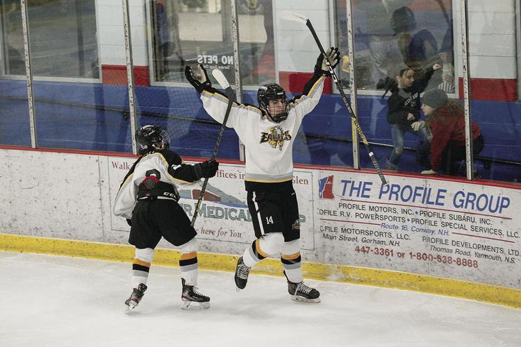 01-21-23 KHS Hockey murphy after goal