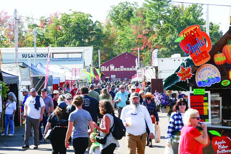 09-30-24 Fryeburg Fair crowds old macdonalds