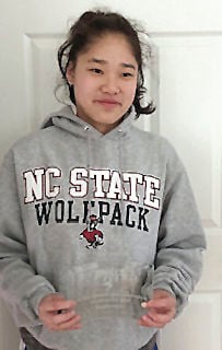 KHS girls basketball - Sydnie Chin