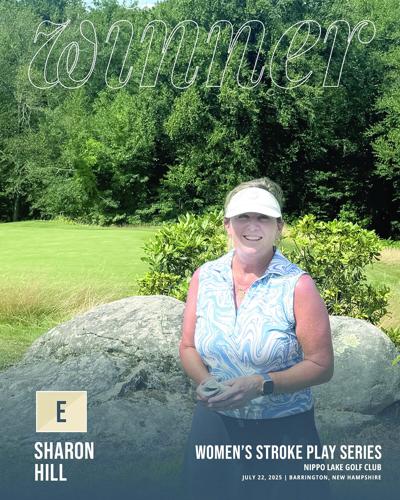 Golf Column - Women’s Stroke Play - Sharon Hill wins