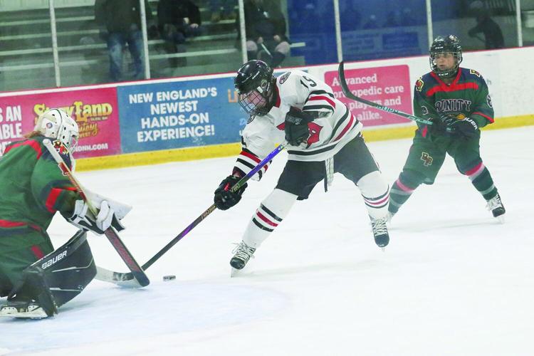 02-18-26 BGK Girls Hockey gagne goal 3