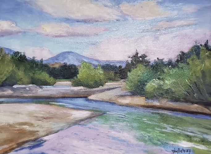 Phyllis Tracy-Spring Sensations art show