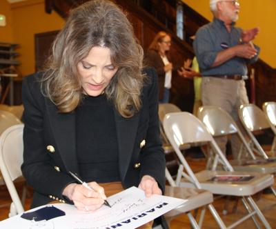 Williamson to campaign in Gorham Thursday