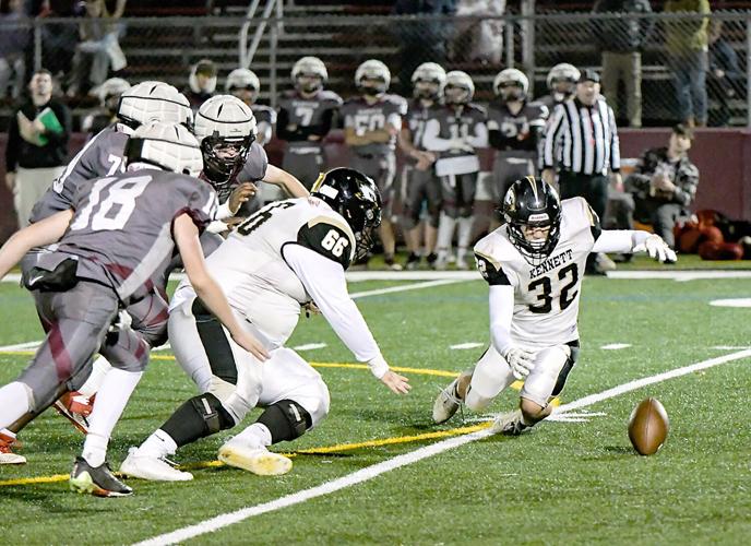 KHS Football - Jason Baker and Ryan Chick fumble reovery