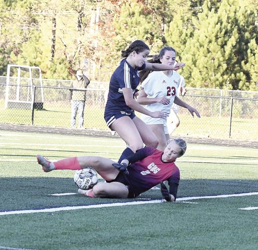FA Girls Soccer - Eden True and goalie 1