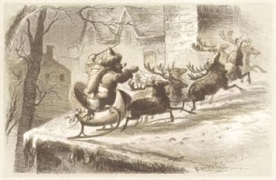 Santa and Sleigh