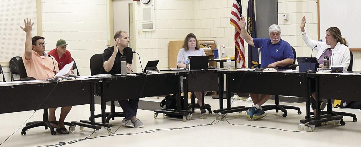 Conway School Board - Dress Code - board vote