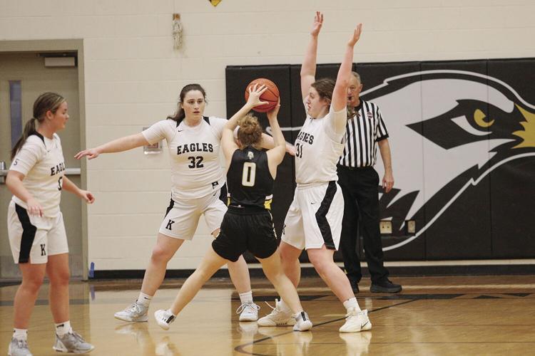 03-02-23 KHS WBB Playoffs hynes and sidoti defense