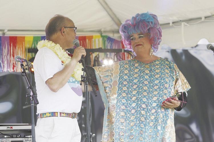 06-25-22 Pride Fest reverend yolanda and chris bellis