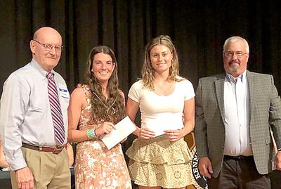 Ashley Garside and Carli Krebs get the Damon O’Neal Scholarship 2023