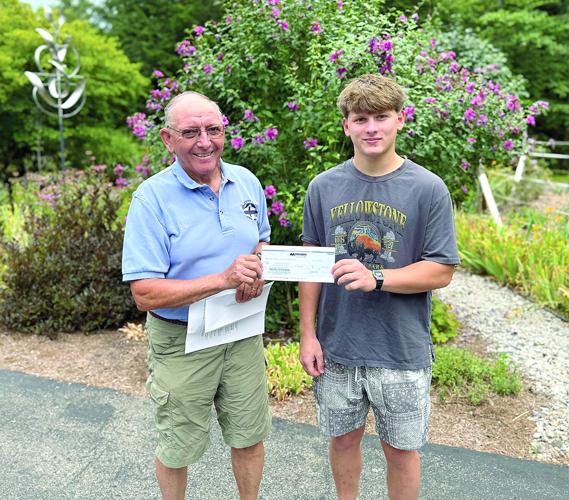 Eastern Slope Aviation Academy - scholarship - Jonathan Dodge with Ed Bergeron