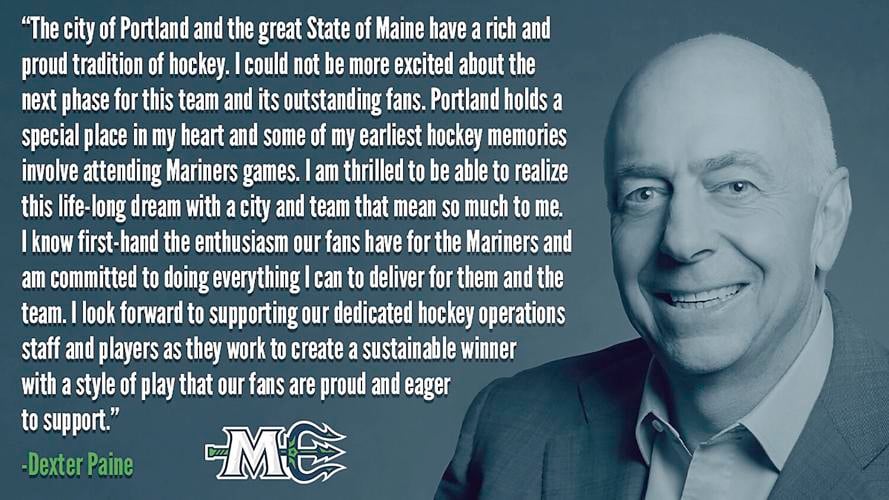 Dexter Paine buys the Maine Mariners with quote