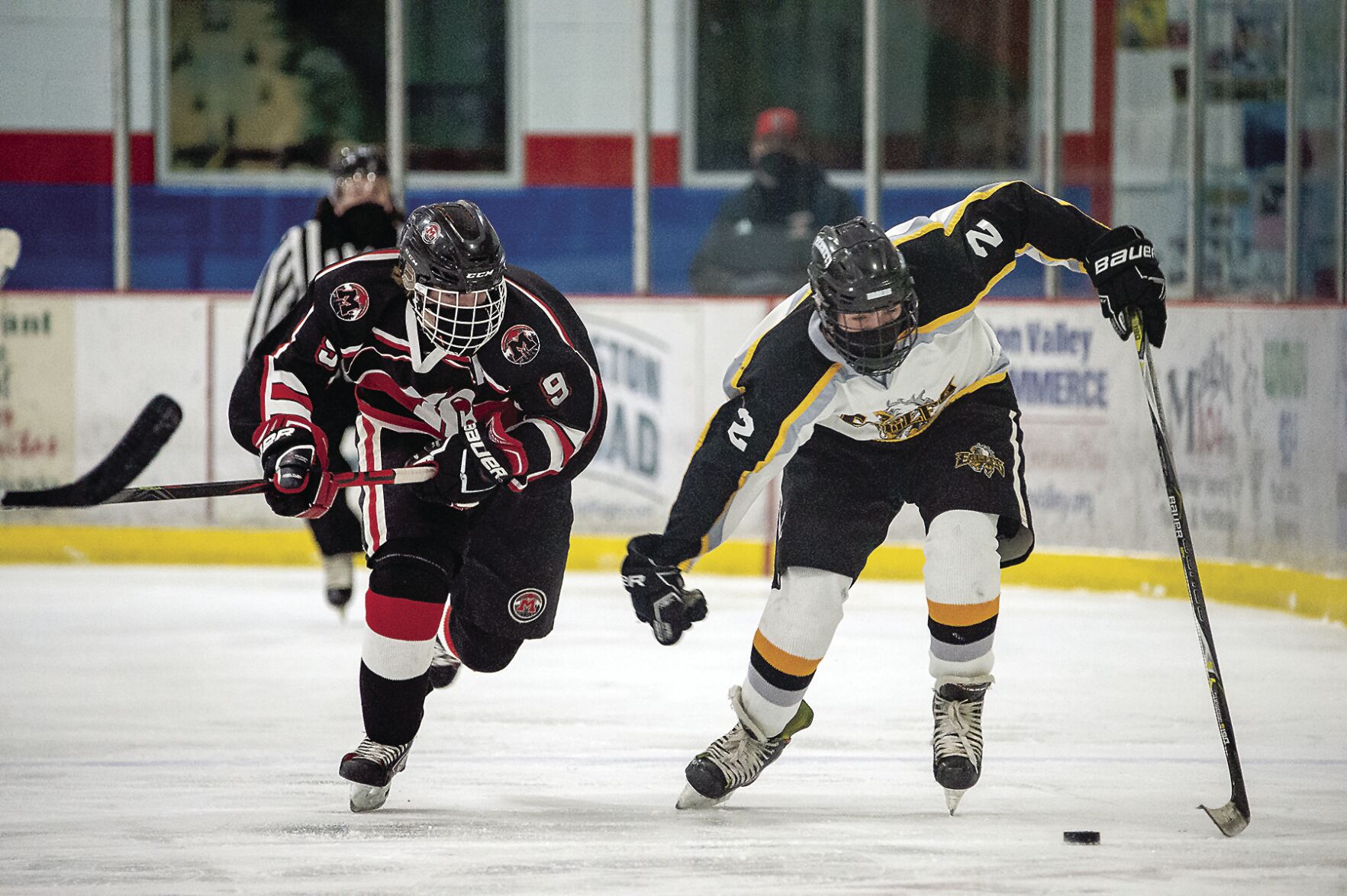 KHS hockey - Sam Seavey and Griffin Melanson