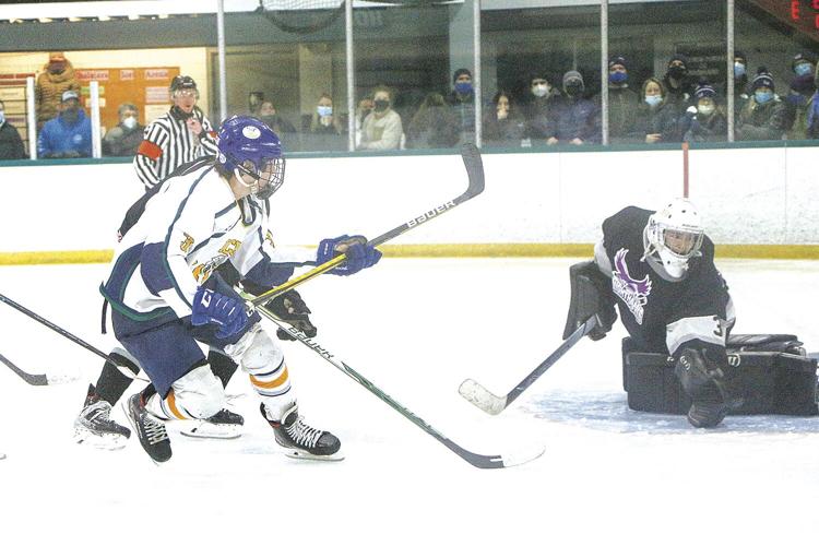 03-02-22 Ice Cats galligan game winning goal