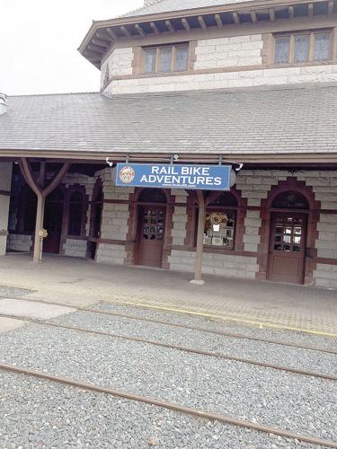 Wheel Fun - downtown Laconia's historic train station