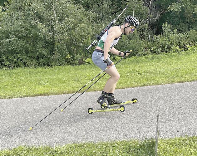 U.S. Biathloin Summer Nationals - Andrew Donohoe on roller blades