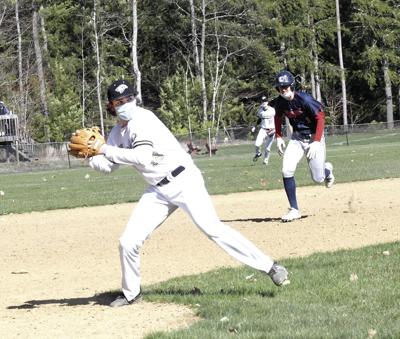 KHS Baseball - Same Seavey at third base