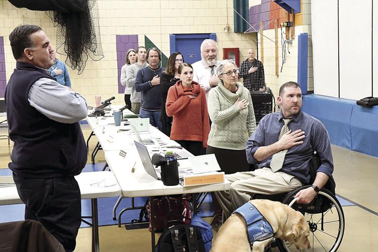 Barlett School Meeting - Pledge of Allegiance